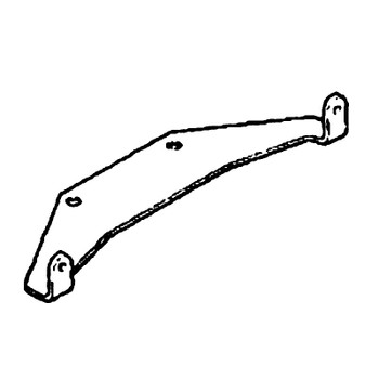 KOHLER 24 126 10-S - BRACKET; MUFFLER GUARD SP (Authentic OEM Part)