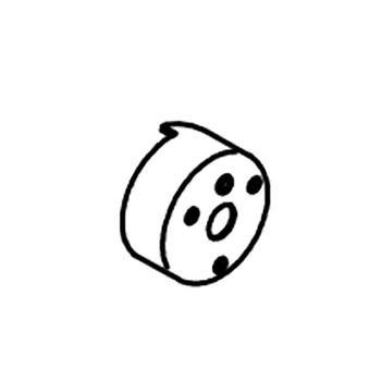 HOMELITE 310756002 - STARTING HUB SPE195 METAL RECO - Part number 310756002 (HOMELITE ORIGINAL OEM)