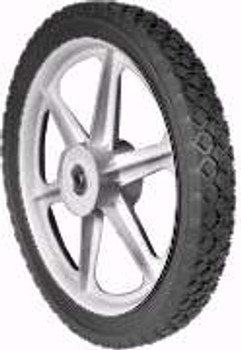 WHEEL PLASTIC 14 X 1.75 UNIVERSAL (GRAY) - 9078