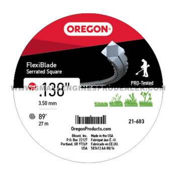 21-603 - FLEXIBLADE SERRATED .138 X 89F - OREGON - Image 1 