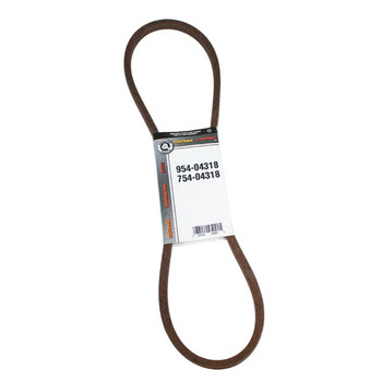 Troy Bilt MTD 95404318 BELT V TYPE 5L X 4 Original OEM part