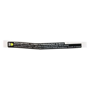 RYOBI/RIDGID 941001071 - LABEL WORKLIGHT LED RIGHT SID (Original OEM part)