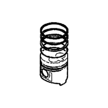 HUSTLER 115017611 - PISTON KIT - HUSTLER MOWERS 115017611