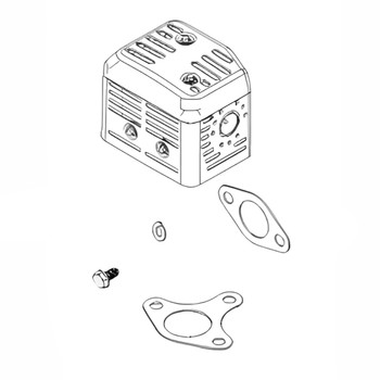 BRIGGS & STRATTON MUFFLER 593090 - Image 1