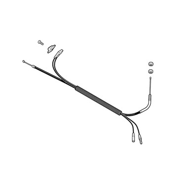 ECHO P021046380 - CONTROL CABLE ASSEMBLY - Authentic OEM part