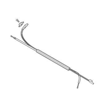 ECHO P021045140 - CONTROL CABLE ASSEMBLY - Authentic OEM part