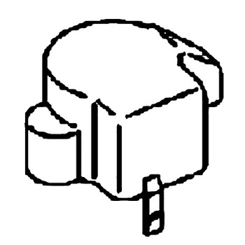 KOHLER 33 096 06-S - COVER; AIR CLEANER 1 (Authentic OEM Part)