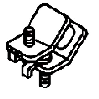 KOHLER 33 366 02-S - MOUNT; INSULATOR (Authentic OEM Part)
