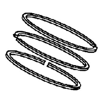 KOHLER 33 108 06-S - PISTON RING SET (0.50MM O/S) (Authentic OEM Part)