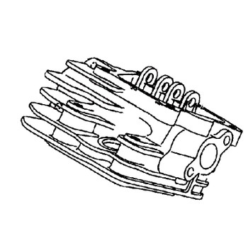 KOHLER 33 318 02-S - HEAD; CYLINDER (Authentic OEM Part)