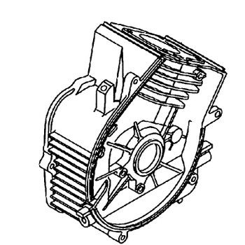 KOHLER 33 561 02-S - CRANKCASE 1 (Authentic OEM Part)