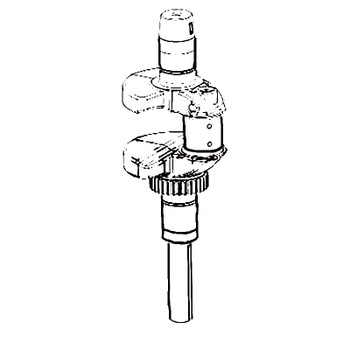 KOHLER 19 014 02-S - CRANKSHAFT; FINISHED (Authentic OEM Part)