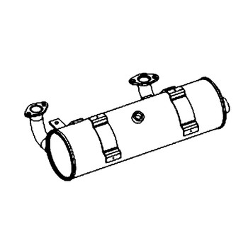 KOHLER 24 068 124-S - MUFFLER (Authentic OEM Part)