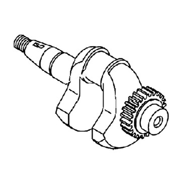 KOHLER 33 014 01-S - CRANKSHAFT (Authentic OEM Part)