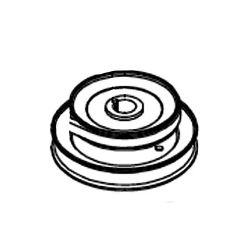 HUSTLER 603311 - PULLEY DOUBLE DRIVE 60 IN DECK - HUSTLER MOWERS 603311