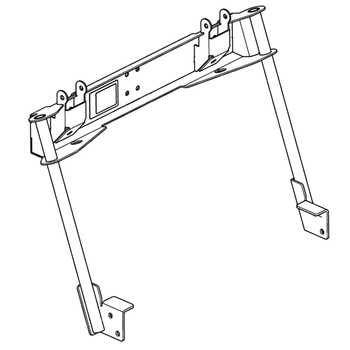 HUSTLER 121303 - CATCHER FRAME - HUSTLER MOWERS 121303