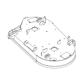 HUSTLER 553369 - SERVICE DECK 42 IN - HUSTLER MOWERS 553369