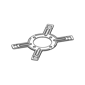 HUSTLER 606349 - FAN MOUNTING - HUSTLER MOWERS 606349