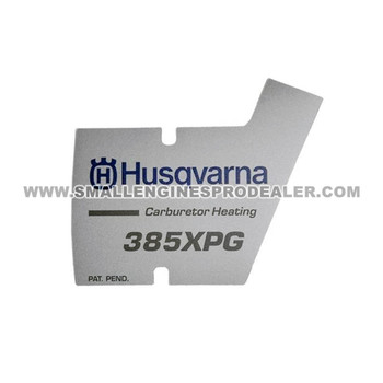 HUSQVARNA Decal Starter 537323306 Image 1