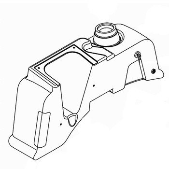 HUSTLER 603974 - FUEL TANK FENDER RIGHT HAND - HUSTLER MOWERS 603974