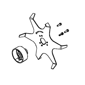 HUSQVARNA Tiller Kit Tiller 1 Right Vers 578284501 Image 1 HUSQVARNA Tiller Kit Tiller 1 Right Vers 578284501 Image 1