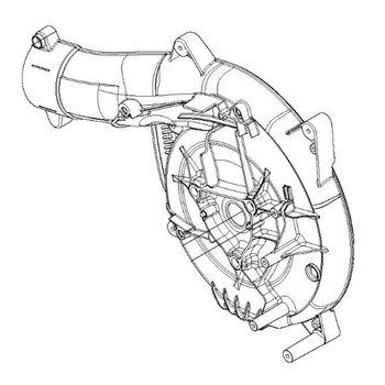 Husqvarna 585612501 - Volute Case - Original OEM part
