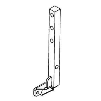 HUSTLER 107842 - RIGHT STEERING ARM W/A - HUSTLER MOWERS 107842
