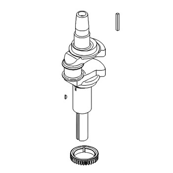 BRIGGS & STRATTON CRANKSHAFT 591948 - Image 1