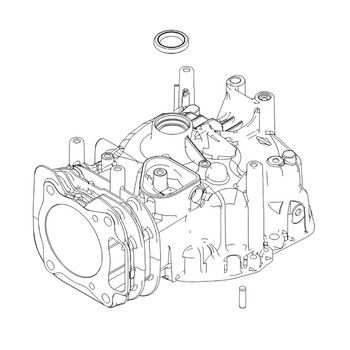 BRIGGS & STRATTON CYLINDER ASSEMBLY 596413 - Image 1