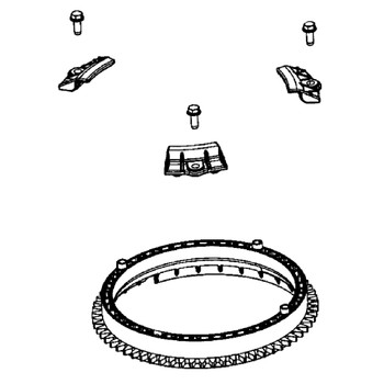 BRIGGS & STRATTON KIT-CHUTE GEAR 709922 - Image 1