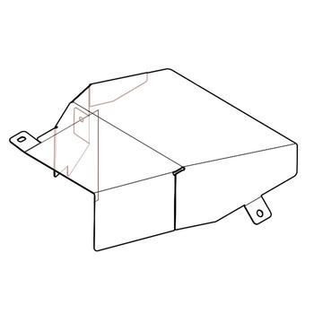 HUSTLER 124342-3 - 60 BELT COVER - Image 1