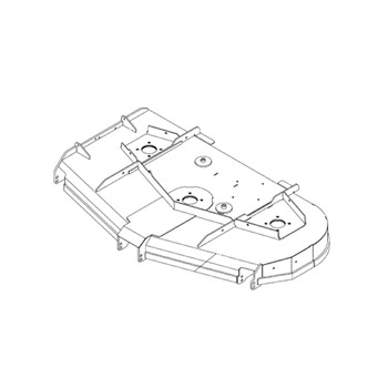 HUSTLER 550739 - SERVICE DECK 60 IN - HUSTLER MOWERS 550739