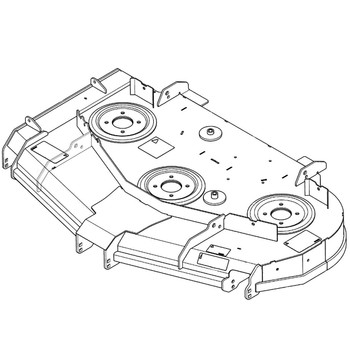 HUSTLER 554031 - SERVICE DECK 54 IN - HUSTLER MOWERS 554031