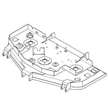 HUSTLER 554252 - SERVICE DECK 60 IN - HUSTLER MOWERS 554252