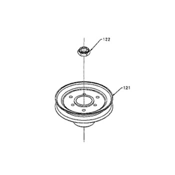 HYDRO GEAR 72094 - PULLEY KIT (ORIGINAL OEM)