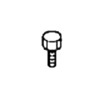 ECHO 14577015 - SCREW, SHR 1/4-20 X 1.75 - Authentic OEM part