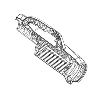 ECHO 312509001 - HOUSING, LEFT, CPLB - Authentic OEM part