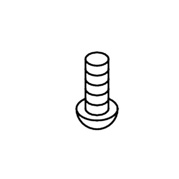 ECHO 90024103010 - SCREW 3X10 WITH SW - Authentic OEM part
