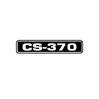 ECHO X503012830 - LABEL, MODEL CS-370 - Authentic OEM part