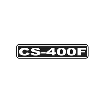 ECHO X503012860 - LABEL, MODEL CS-400F - Authentic OEM part
