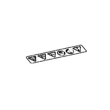 ECHO X505000920 - LABEL, CAUTION - Authentic OEM part