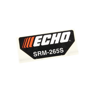 ECHO X547000360 - LABEL, MODEL - Authentic OEM part