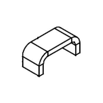 HUSTLER 757237 - UPPER RADIATOR PAD - HUSTLER MOWERS 757237 HUSTLER 757237 - UPPER RADIATOR PAD - HUSTLER MOWERS 757237