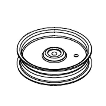 HUSTLER 770826 - IDLER PULLEY 5 IN NHI - HUSTLER MOWERS 770826
