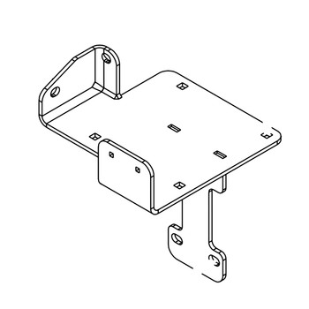 Scag BRACKET WELDMENT, BATTERY 452800 - Image 1