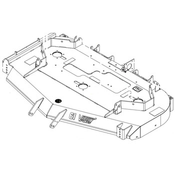 Scag CUTTER DECK W/ DECALS, SMT-72V 462881 - Image 1