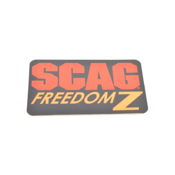 SCAG 486309 - DECAL SCAG FREEDOM Z - Authentic part | SEPD Mower Parts