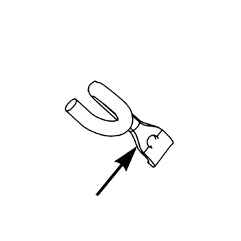 SCAG 44201 - GUIDE PULL ROPE - Authentic OEM part