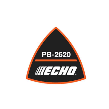 ECHO X547003480 - LABEL, STARTER, PB-2620 - Authentic OEM part