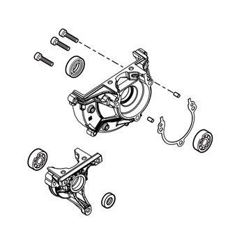 ECHO CRANKCASE ASSY (PB-2620) P021052790 - Image 1